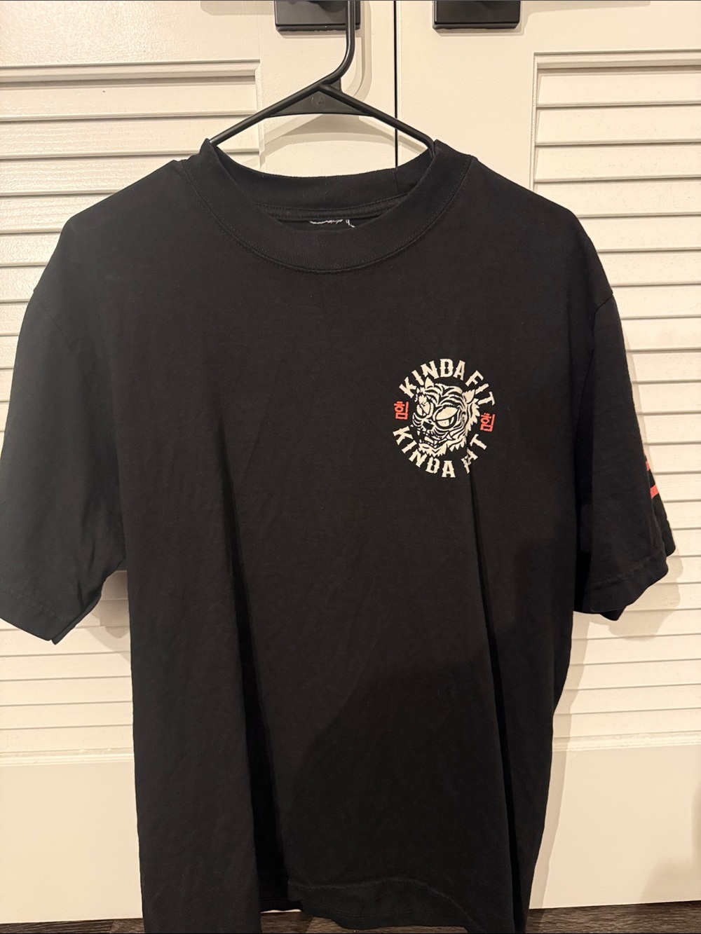 Kinda Fat Kinda Fit Black Shirt